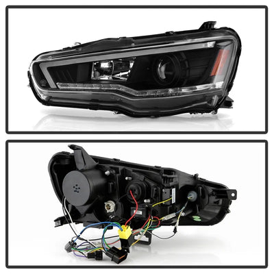 SPYDER black headlights