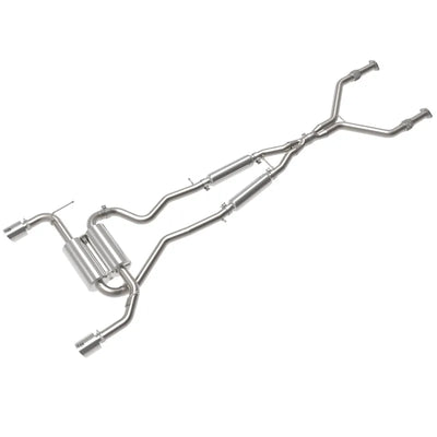 aFe polished cat-back exhaust