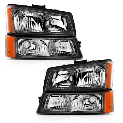 ANZO black headlights