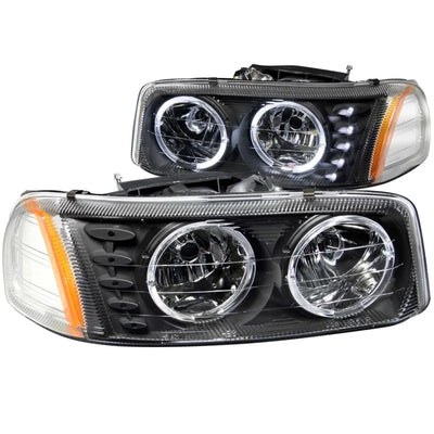 ANZO black headlights