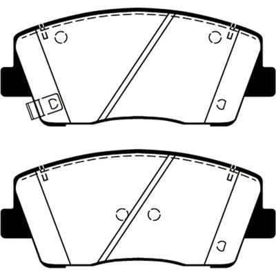 EBC red auto part