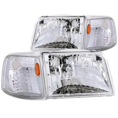 ANZO chrome headlights