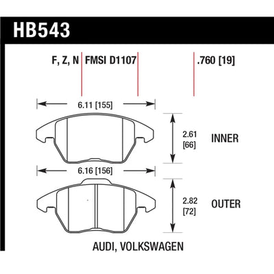 Hawk Performance auto part