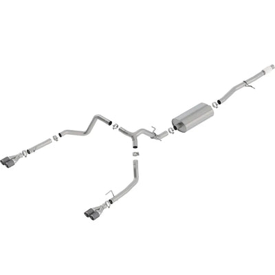 Borla silver cat-back exhaust