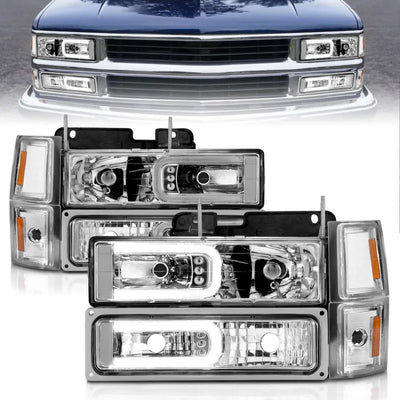 ANZO chrome headlights