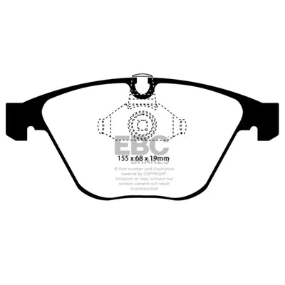 EBC blue auto part