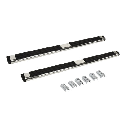 Go Rhino polished side steps