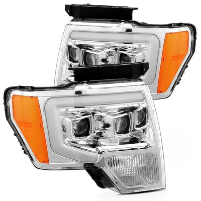 AlphaRex chrome headlights