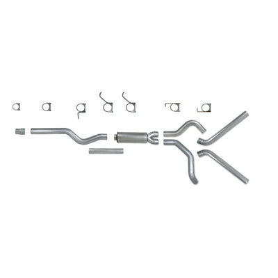 Diamond Eye Performance silver cat-back exhaust