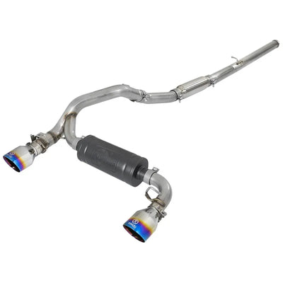 aFe blue cat-back exhaust