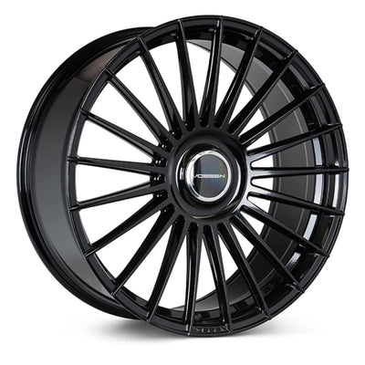 Vossen black auto part