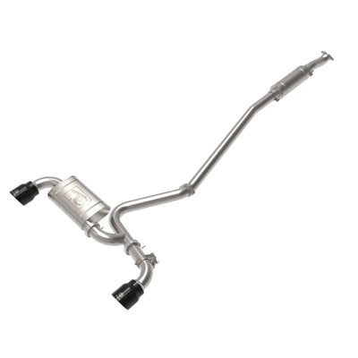 aFe black cat-back exhaust