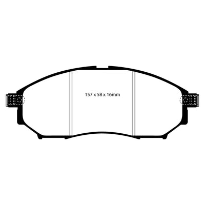 EBC blue auto part