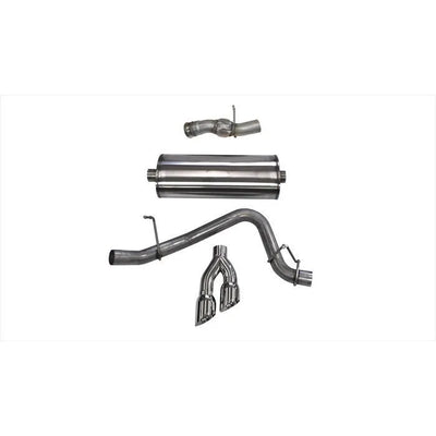 CORSA Performance polished cat-back exhaust