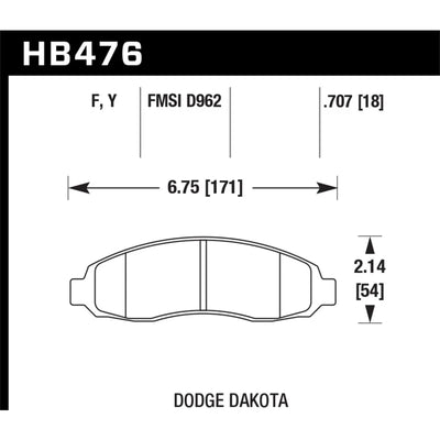Hawk Performance auto part