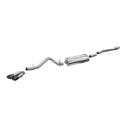CORSA Performance black cat-back exhaust