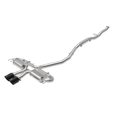 aFe black cat-back exhaust