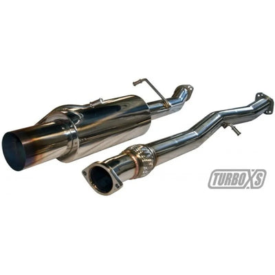 Turbo XS blue cat-back exhaust