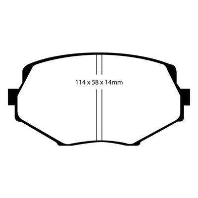 EBC blue auto part