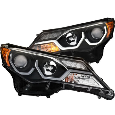 ANZO black headlights