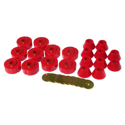 Prothane red auto part