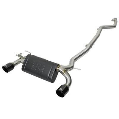 aFe black cat-back exhaust