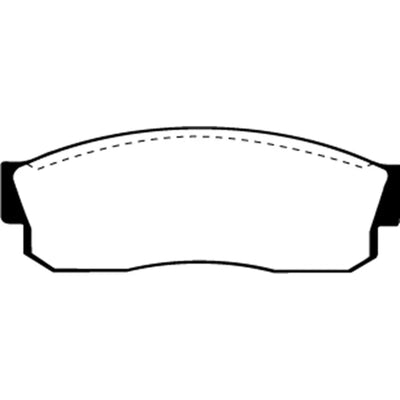 EBC red auto part