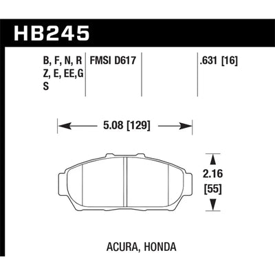 Hawk Performance auto part