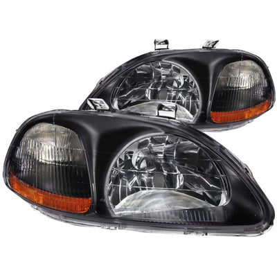ANZO black headlights