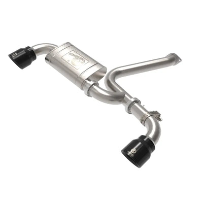 aFe black axle-back exhaust