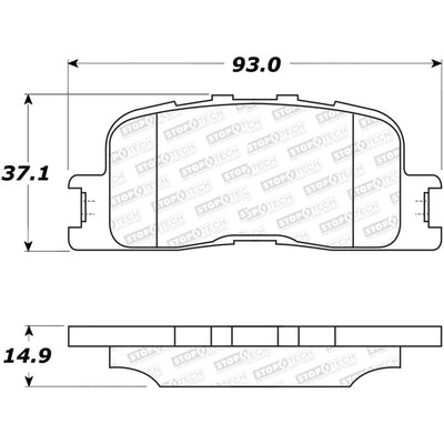 Stoptech auto part
