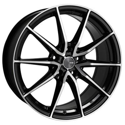 Enkei black auto part