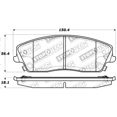 Stoptech auto part