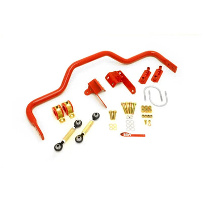 BMR Suspension red auto part