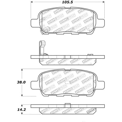 Stoptech auto part