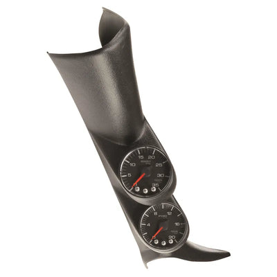 AutoMeter black gauge
