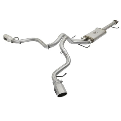 aFe polished cat-back exhaust