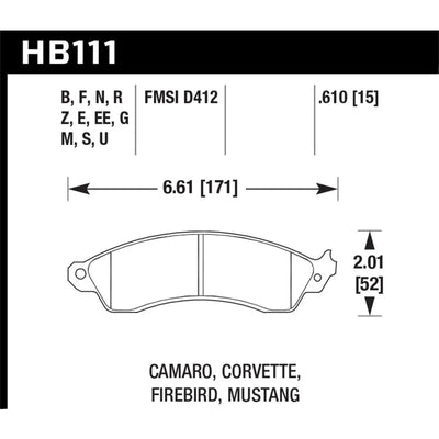 Hawk Performance auto part
