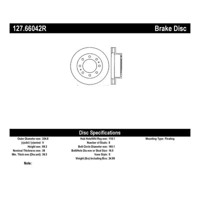 Stoptech auto part