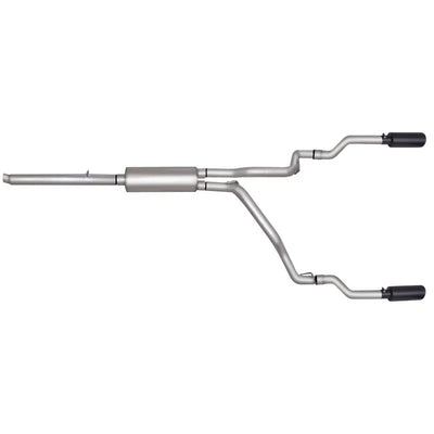 Gibson black cat-back exhaust