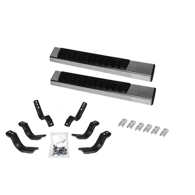 Go Rhino polished side steps