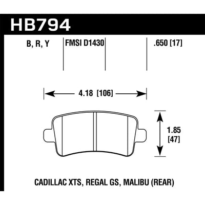 Hawk Performance auto part