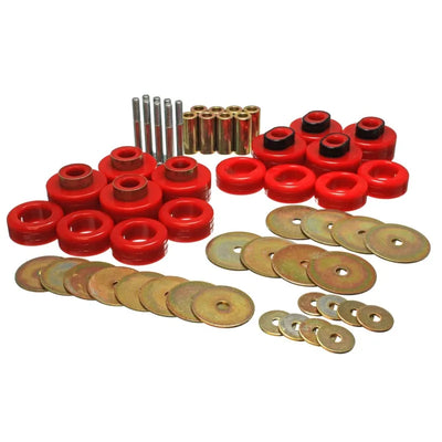 Energy Suspension red auto part