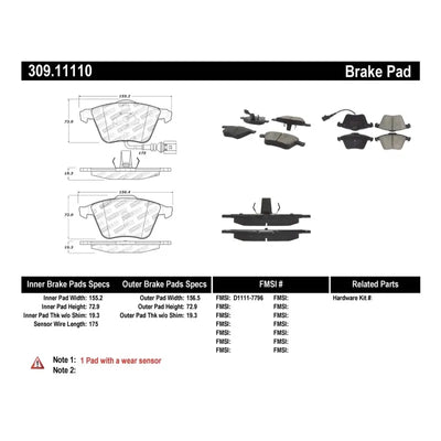 Stoptech auto part