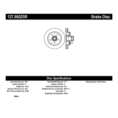 Stoptech auto part