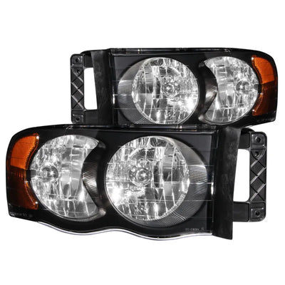 ANZO black headlights