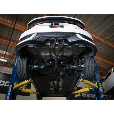 aFe polished cat-back exhaust