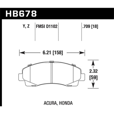 Hawk Performance auto part