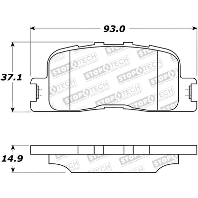 Stoptech auto part