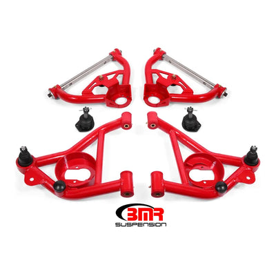 BMR Suspension red auto part